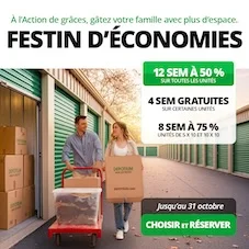 Depotium Mini Entrepôt - St-Hubert Promotion