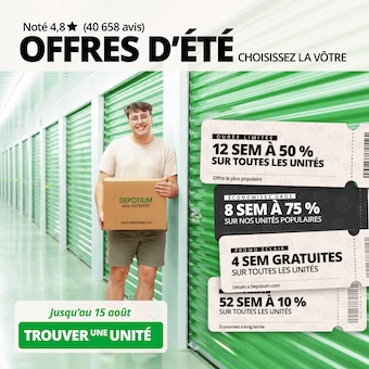 Depotium Mini Entrepôt - St-Hubert Promotion